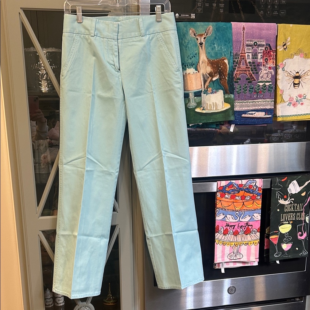 J. Crew Light Blue Vintage Chinos Favorite Fit Women's Pants 2S